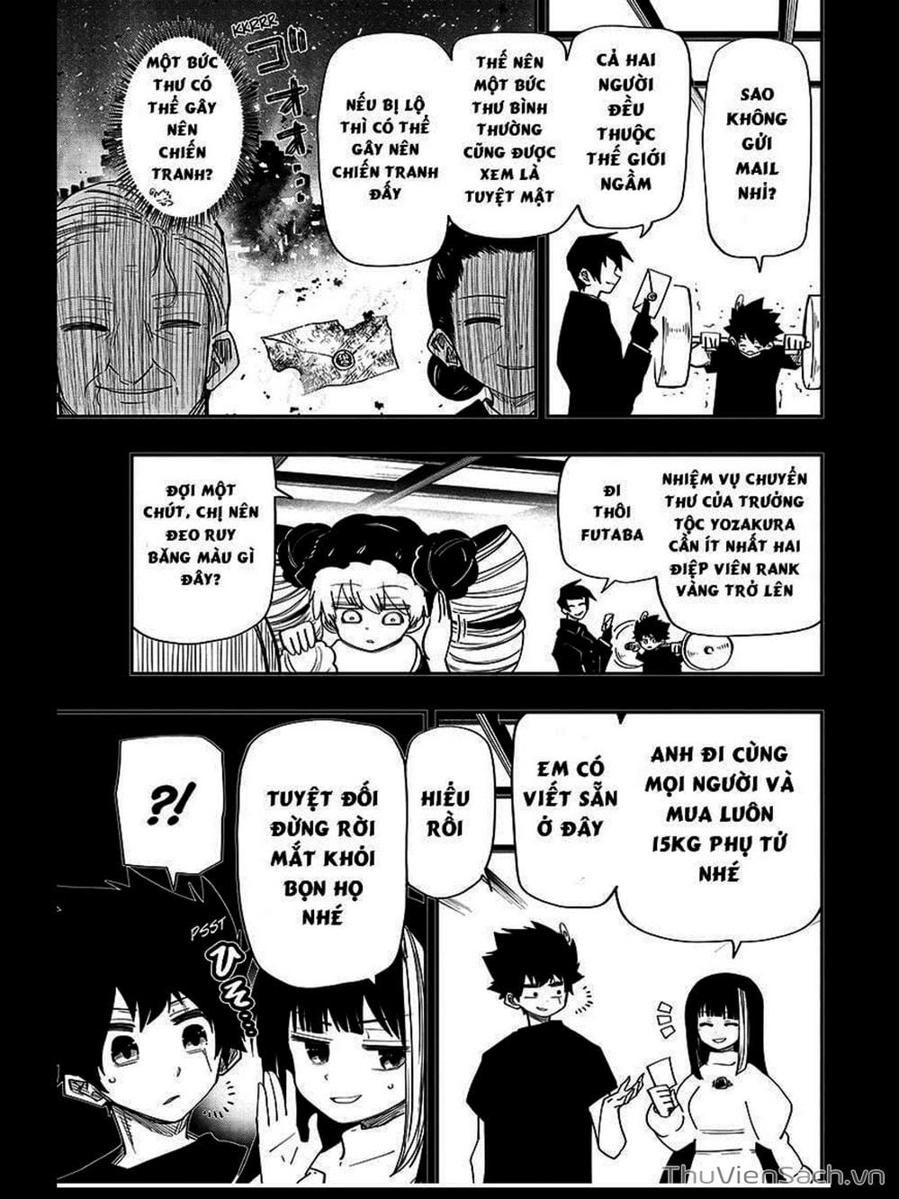 Truyện Tranh Gia Tộc Điệp Viên Yozakura trang 6