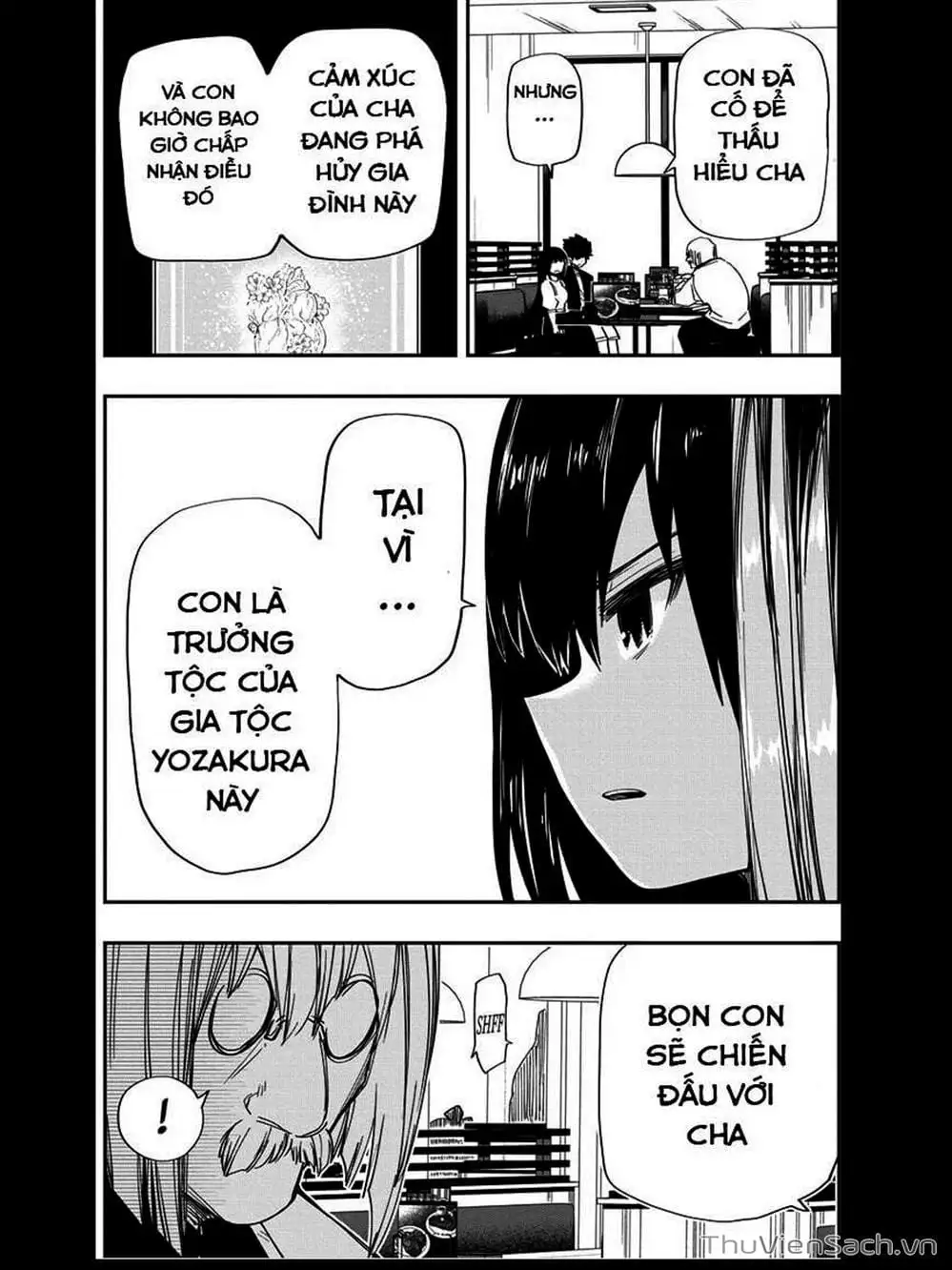Truyện Tranh Gia Tộc Điệp Viên Yozakura trang 6