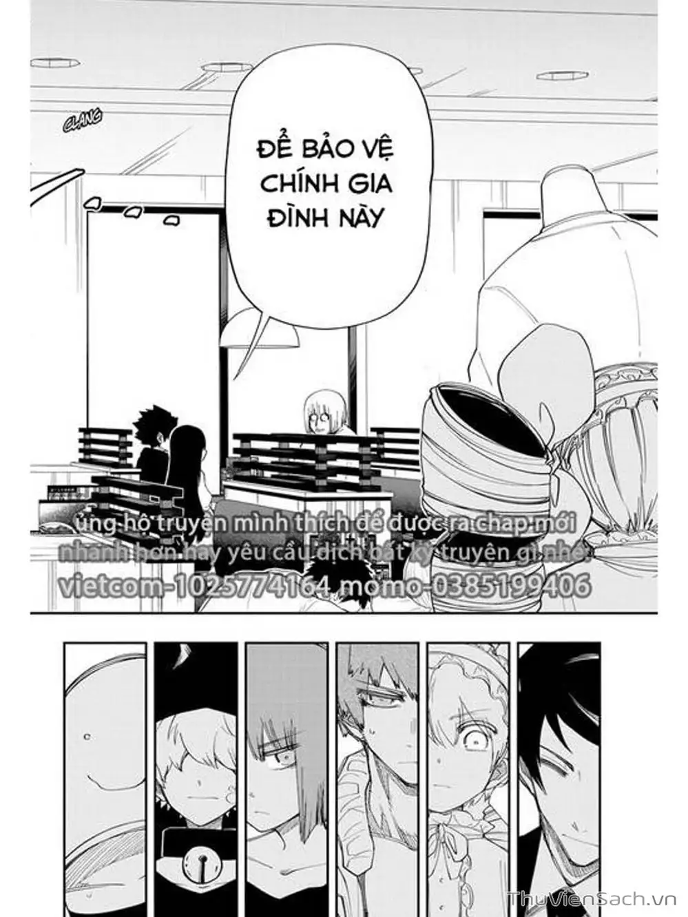Truyện Tranh Gia Tộc Điệp Viên Yozakura trang 6