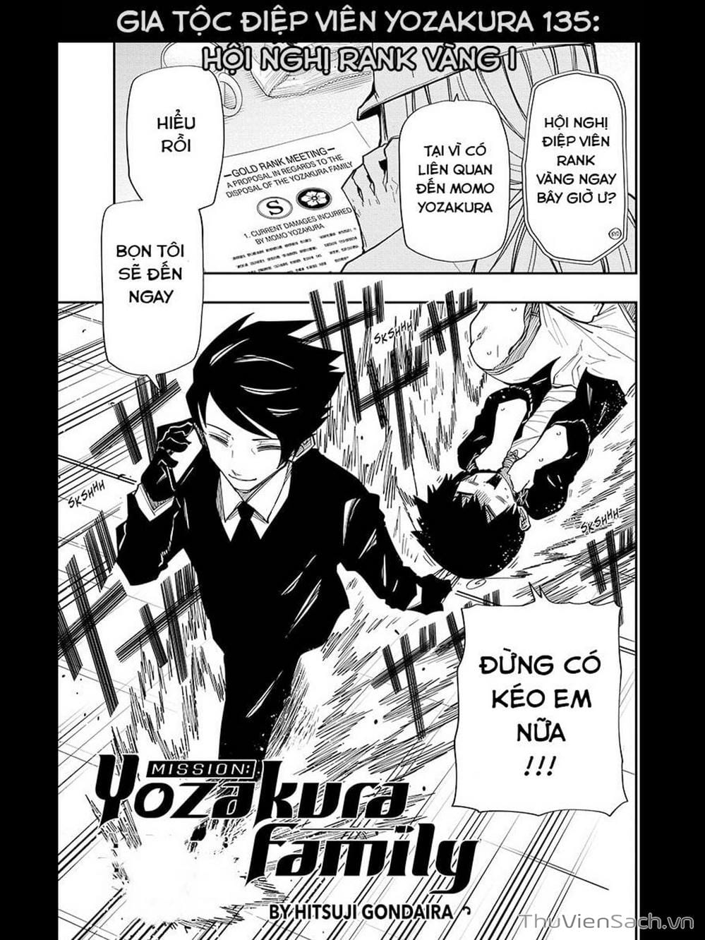 Truyện Tranh Gia Tộc Điệp Viên Yozakura trang 6