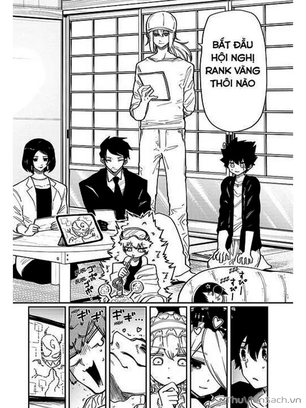 Truyện Tranh Gia Tộc Điệp Viên Yozakura trang 6