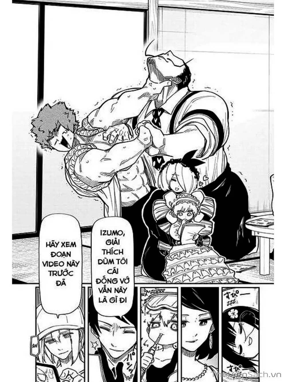 Truyện Tranh Gia Tộc Điệp Viên Yozakura trang 6