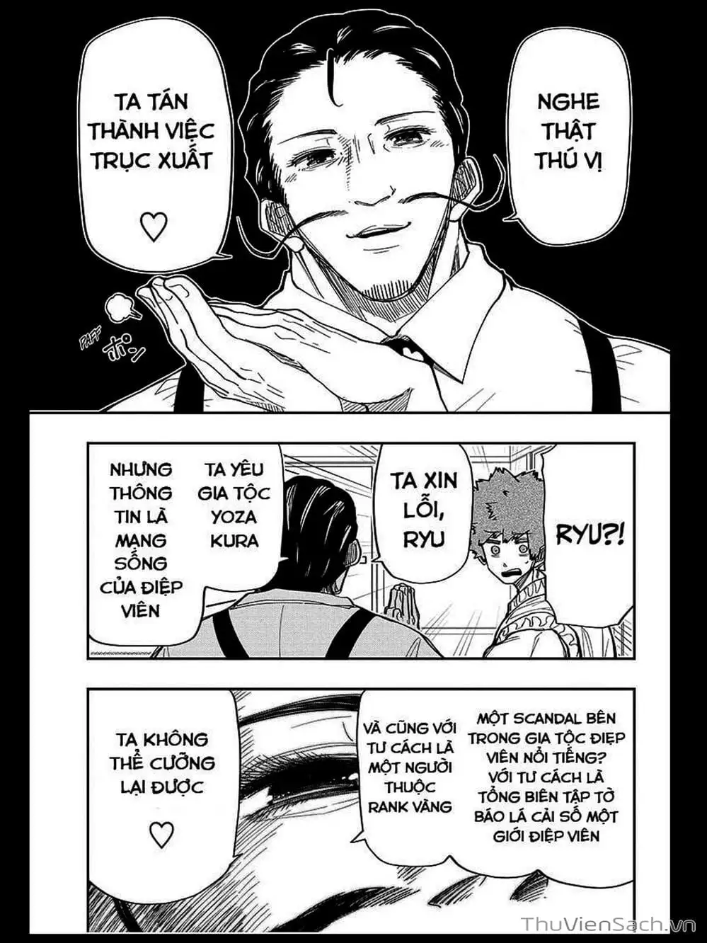 Truyện Tranh Gia Tộc Điệp Viên Yozakura trang 6