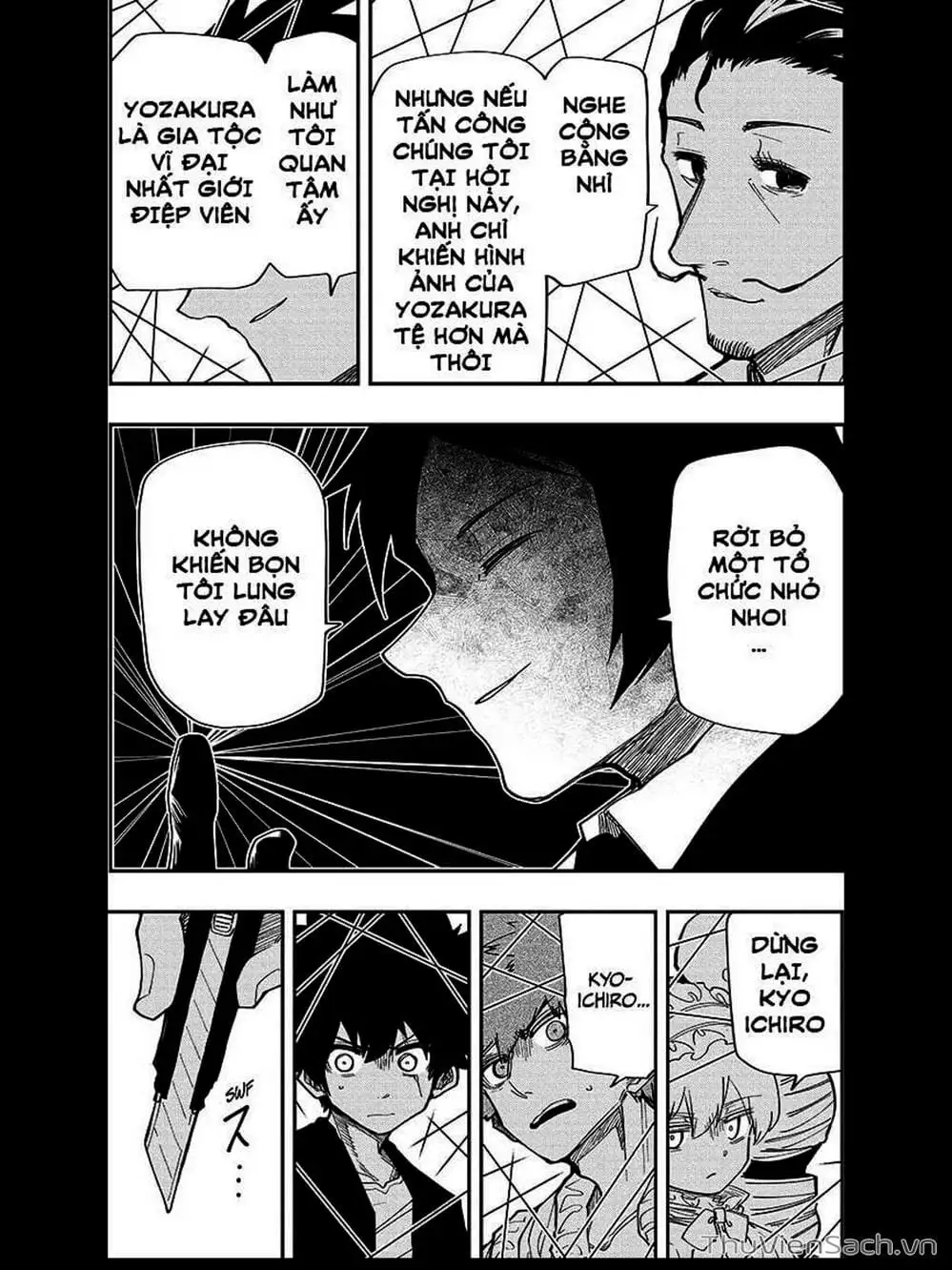 Truyện Tranh Gia Tộc Điệp Viên Yozakura trang 6