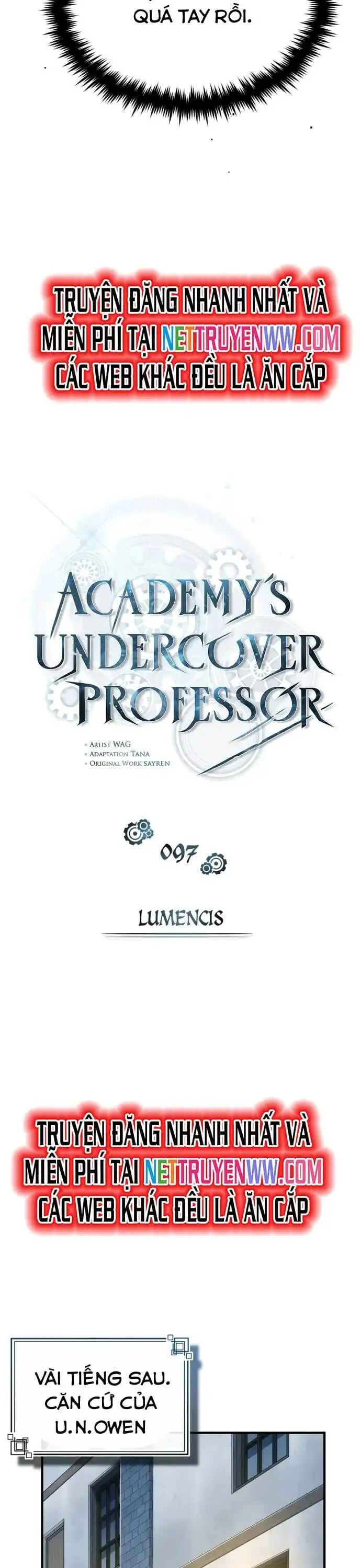 Truyện Tranh Giáo Sư Gián Điệp trang 5