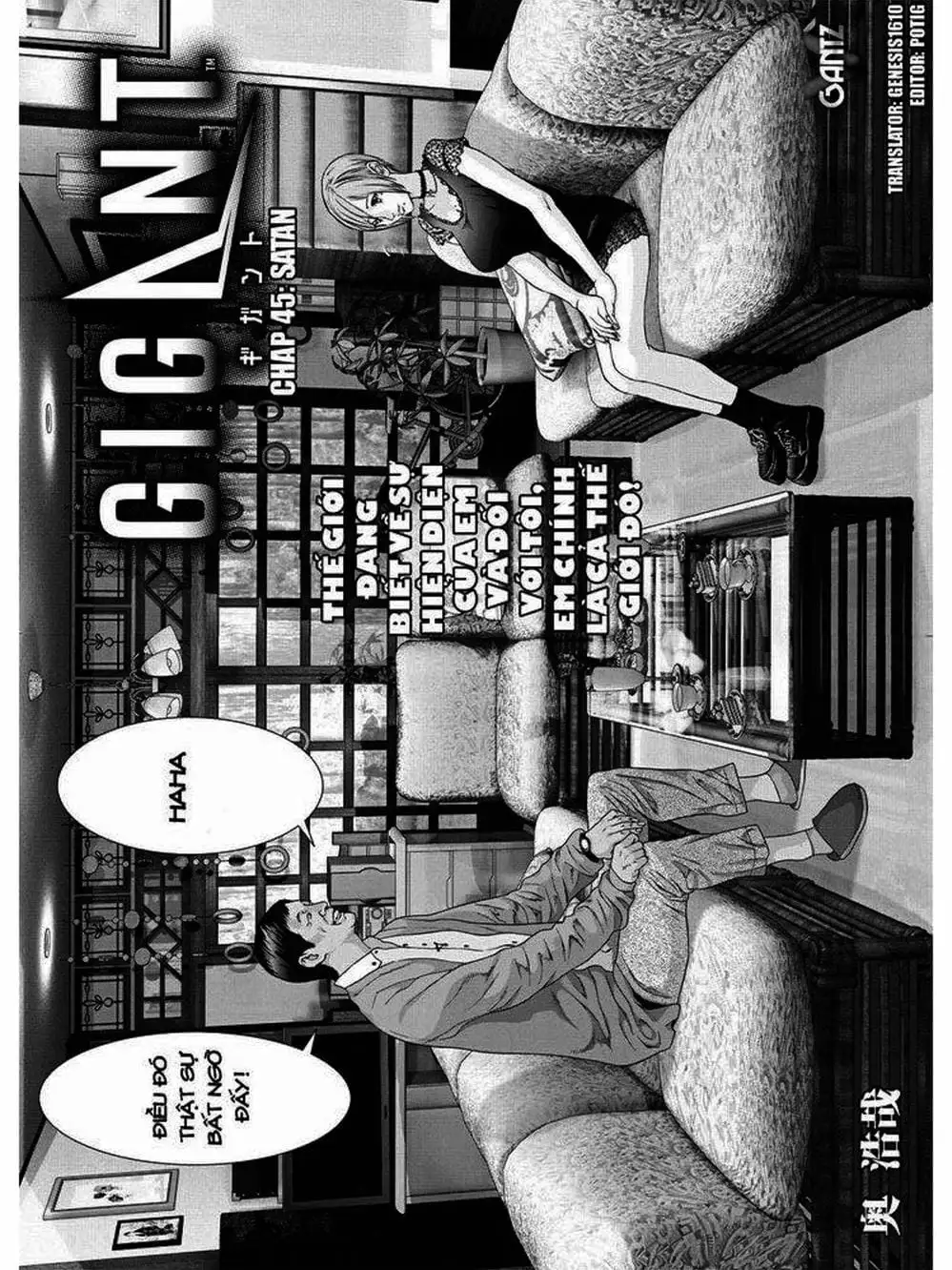 Truyện Tranh Người Khổng Lồ - Gigant trang 7