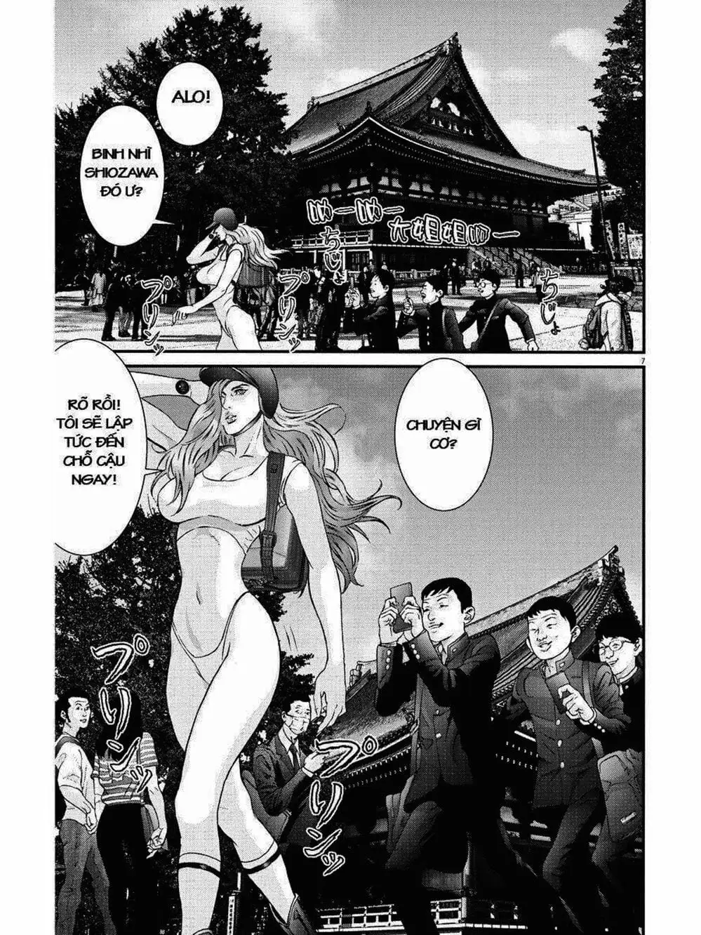 Truyện Tranh Người Khổng Lồ - Gigant trang 7