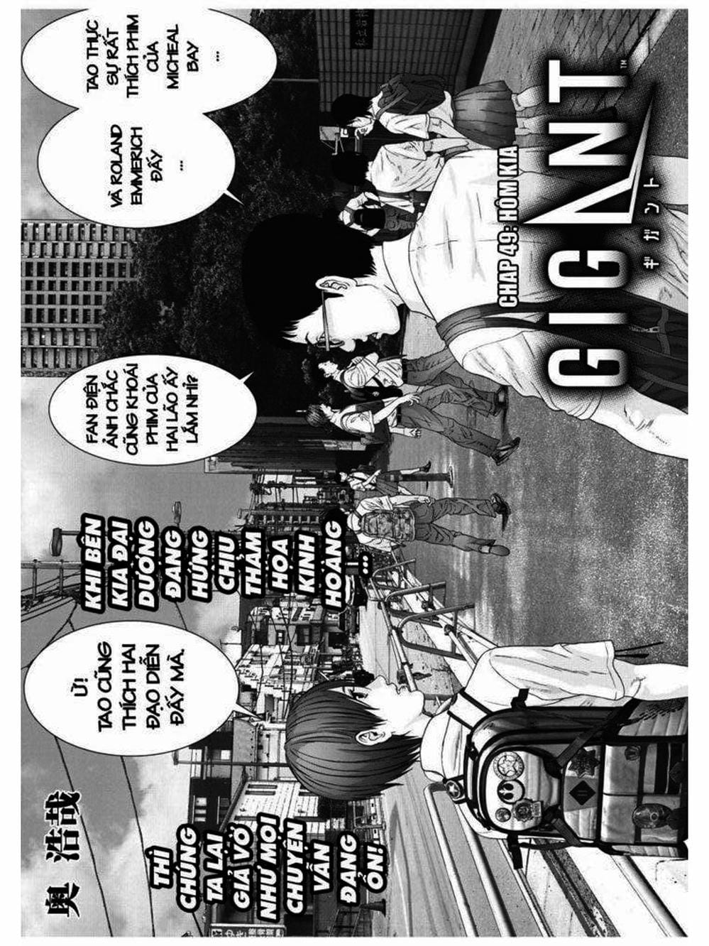 Truyện Tranh Người Khổng Lồ - Gigant trang 7