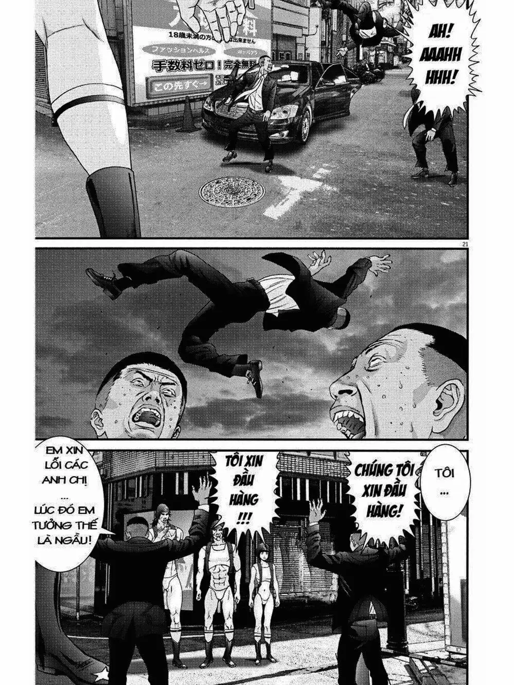 Truyện Tranh Người Khổng Lồ - Gigant trang 7