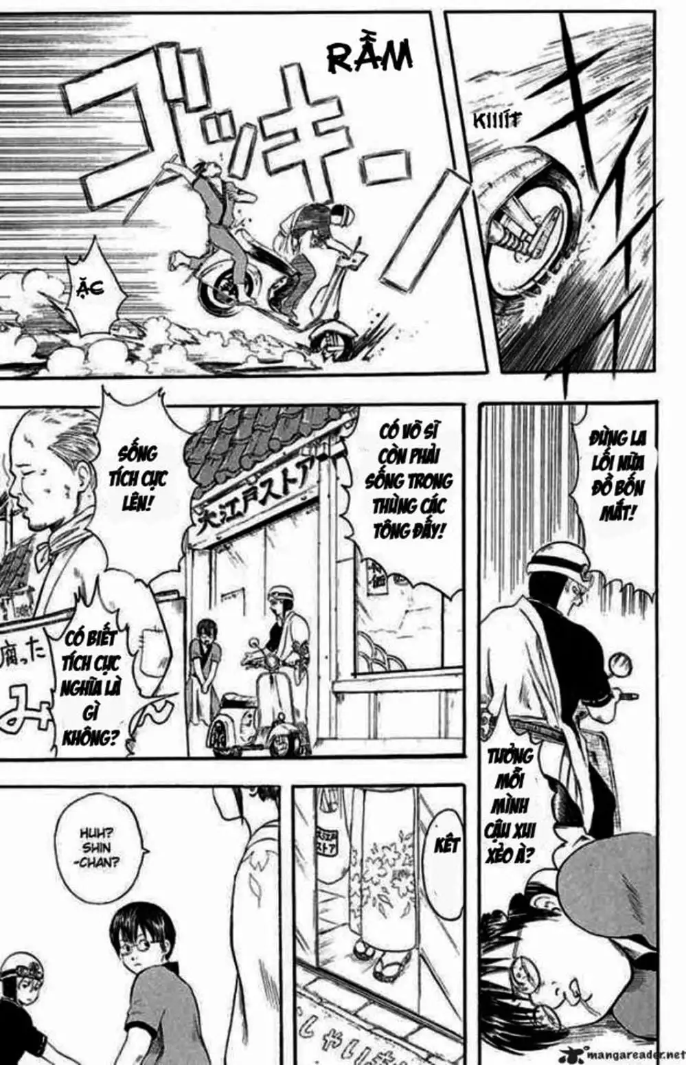 Truyện Tranh Gintama Linh Hồn Bạc: Luật Lệ Đặt Ra Là Để Phá Bỏ trang 7