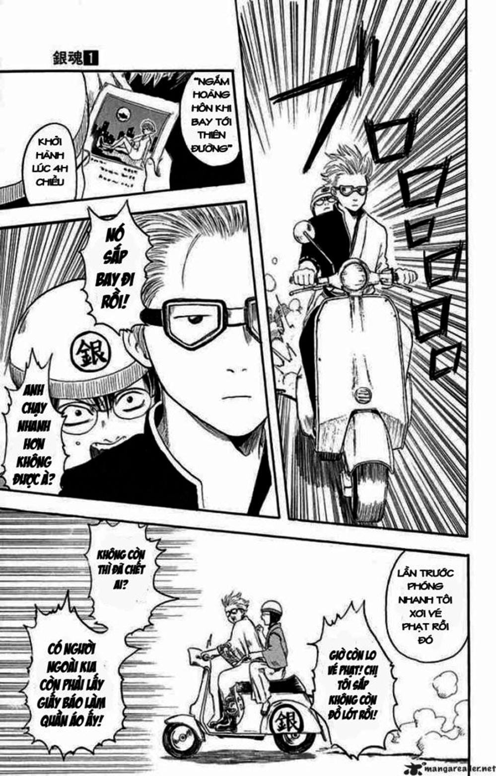 Truyện Tranh Gintama Linh Hồn Bạc: Luật Lệ Đặt Ra Là Để Phá Bỏ trang 7