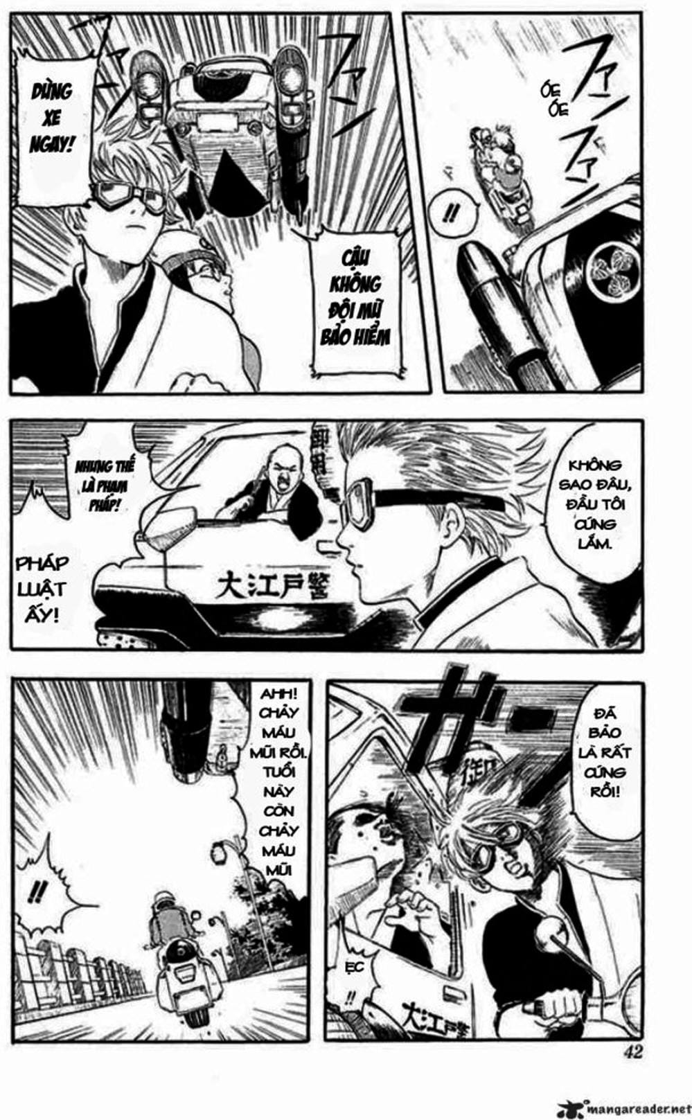 Truyện Tranh Gintama Linh Hồn Bạc: Luật Lệ Đặt Ra Là Để Phá Bỏ trang 7