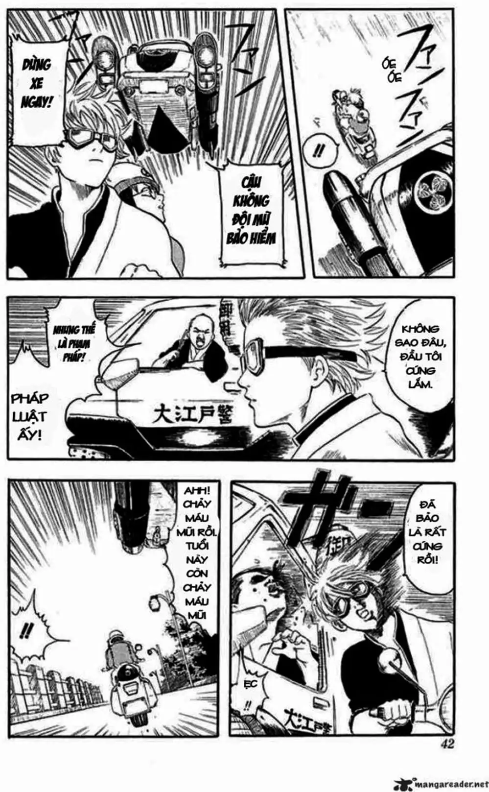 Truyện Tranh Gintama Linh Hồn Bạc: Luật Lệ Đặt Ra Là Để Phá Bỏ trang 7