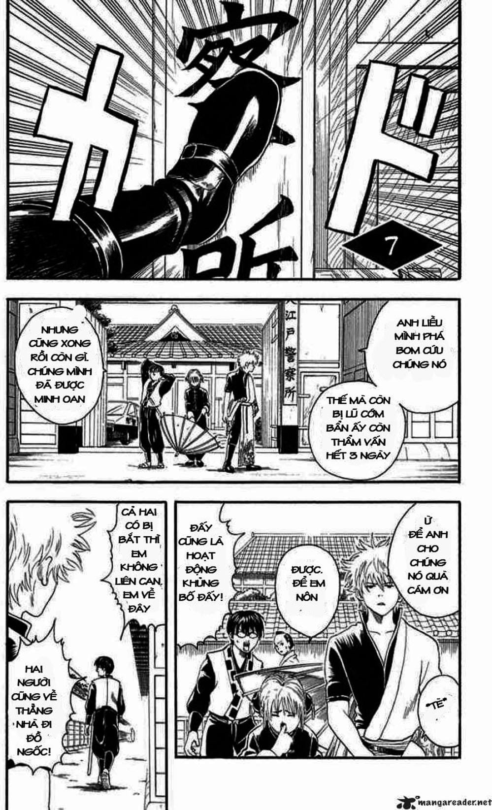 Truyện Tranh Gintama Linh Hồn Bạc: Luật Lệ Đặt Ra Là Để Phá Bỏ trang 7