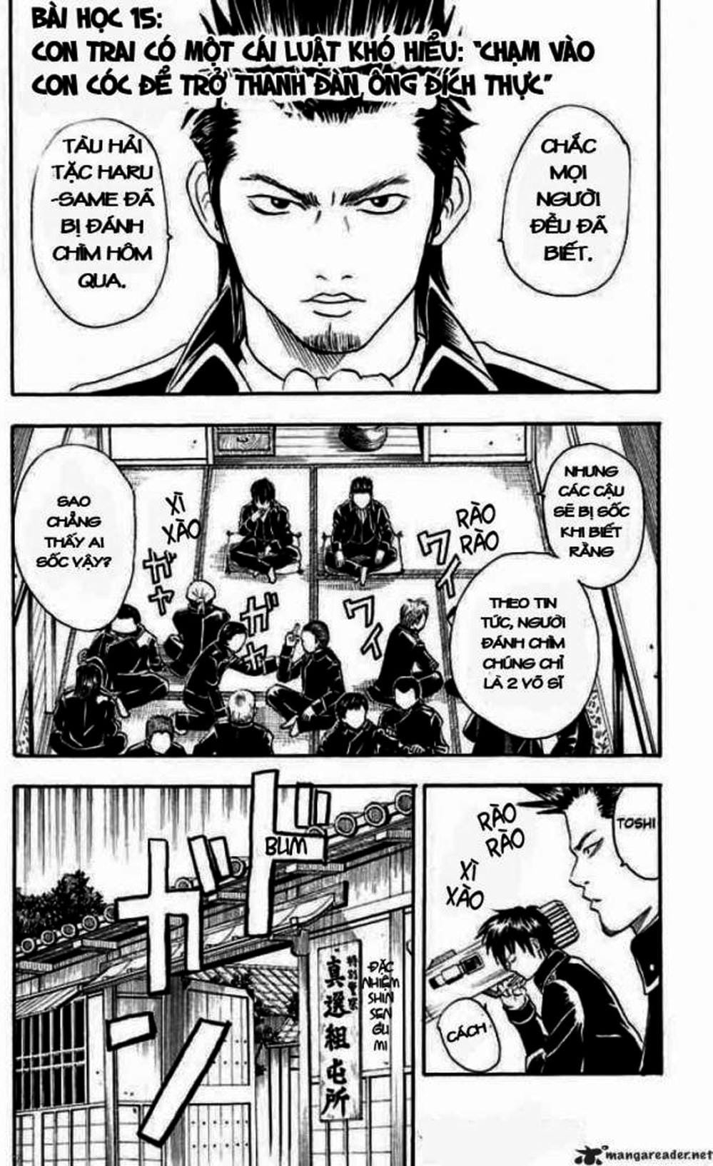 Truyện Tranh Gintama Linh Hồn Bạc: Luật Lệ Đặt Ra Là Để Phá Bỏ trang 7