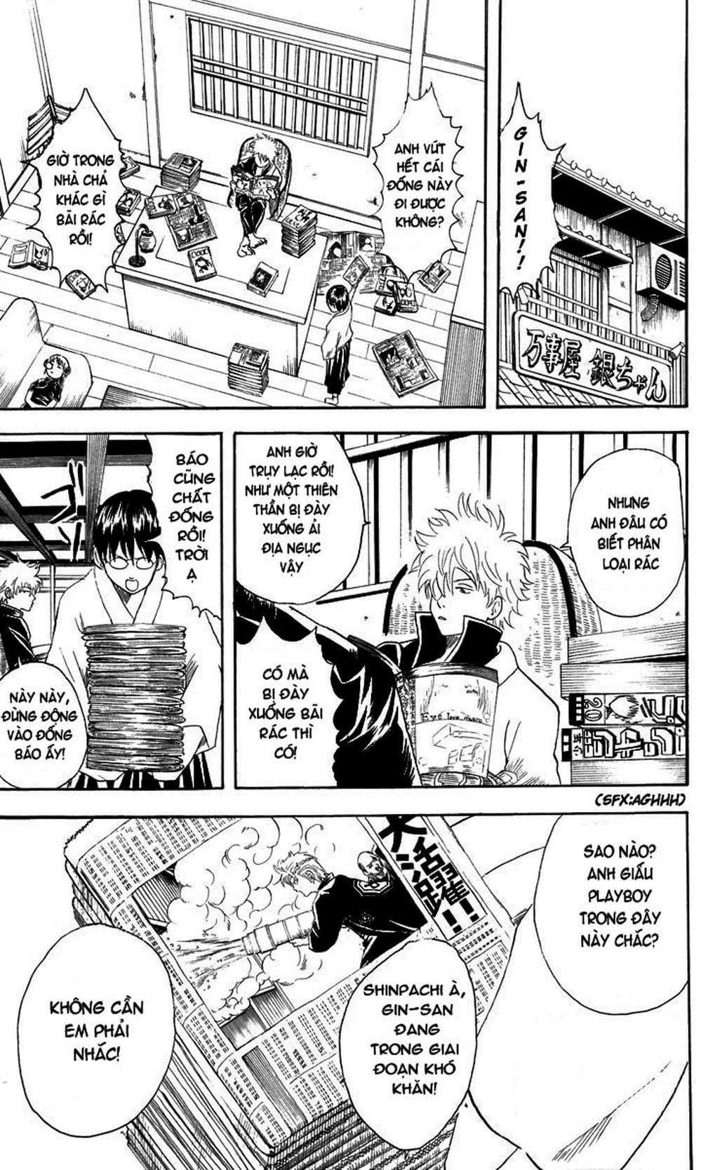 Truyện Tranh Gintama Linh Hồn Bạc: Luật Lệ Đặt Ra Là Để Phá Bỏ trang 7