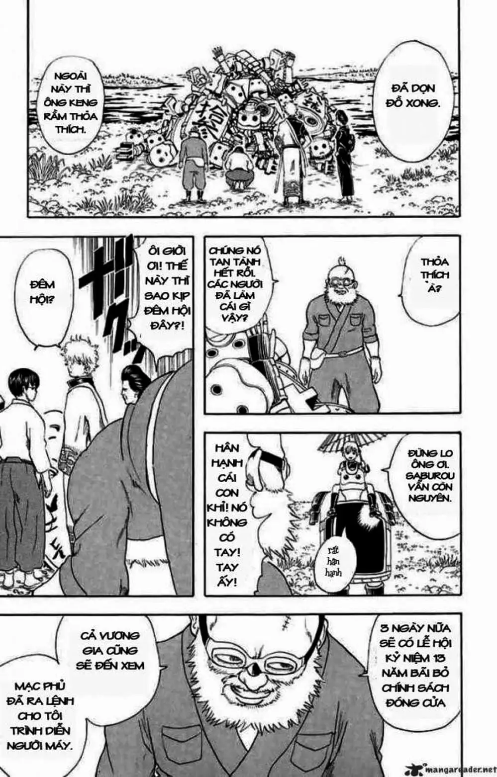 Truyện Tranh Gintama Linh Hồn Bạc: Luật Lệ Đặt Ra Là Để Phá Bỏ trang 7