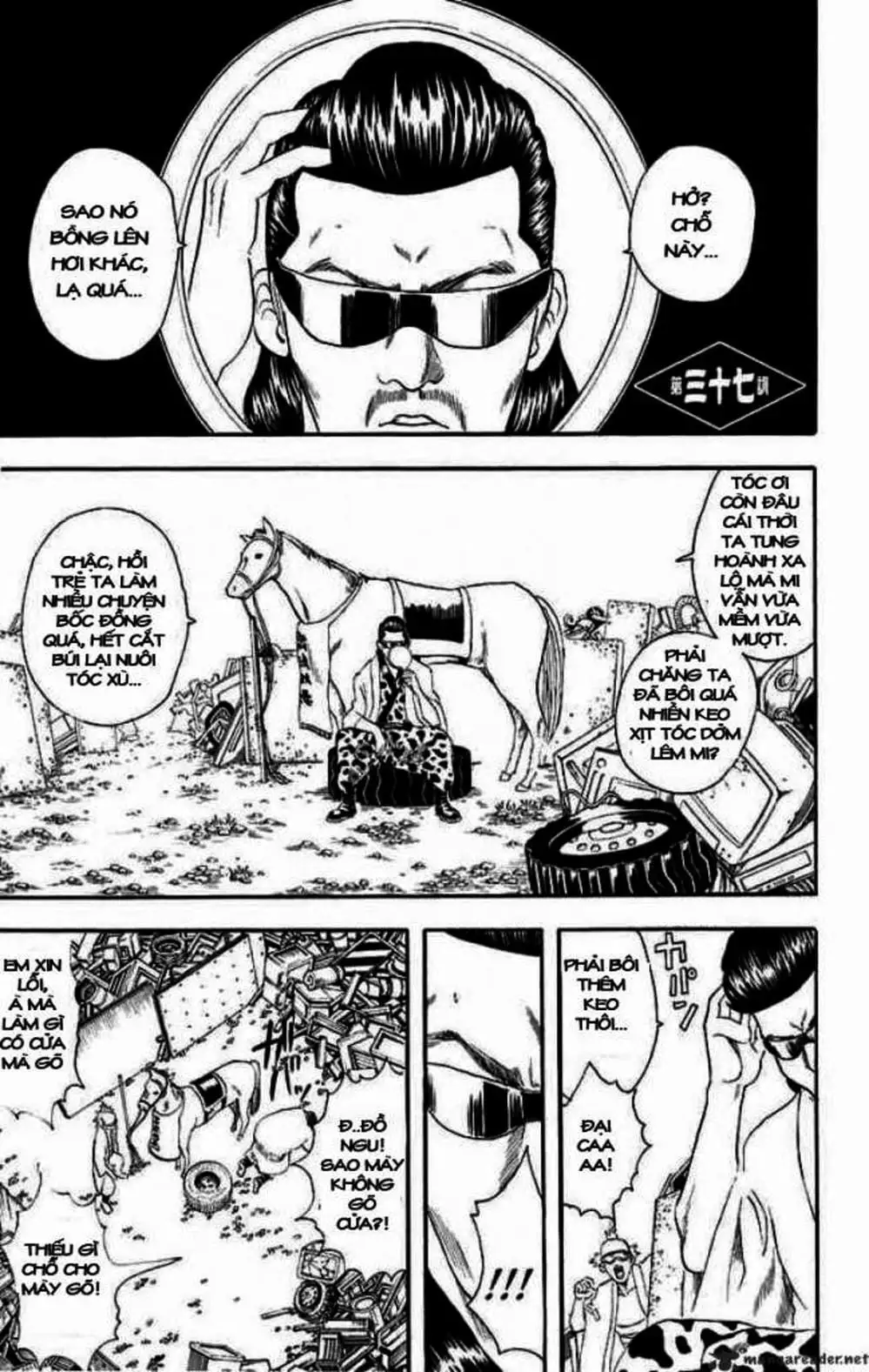 Truyện Tranh Gintama Linh Hồn Bạc: Luật Lệ Đặt Ra Là Để Phá Bỏ trang 7