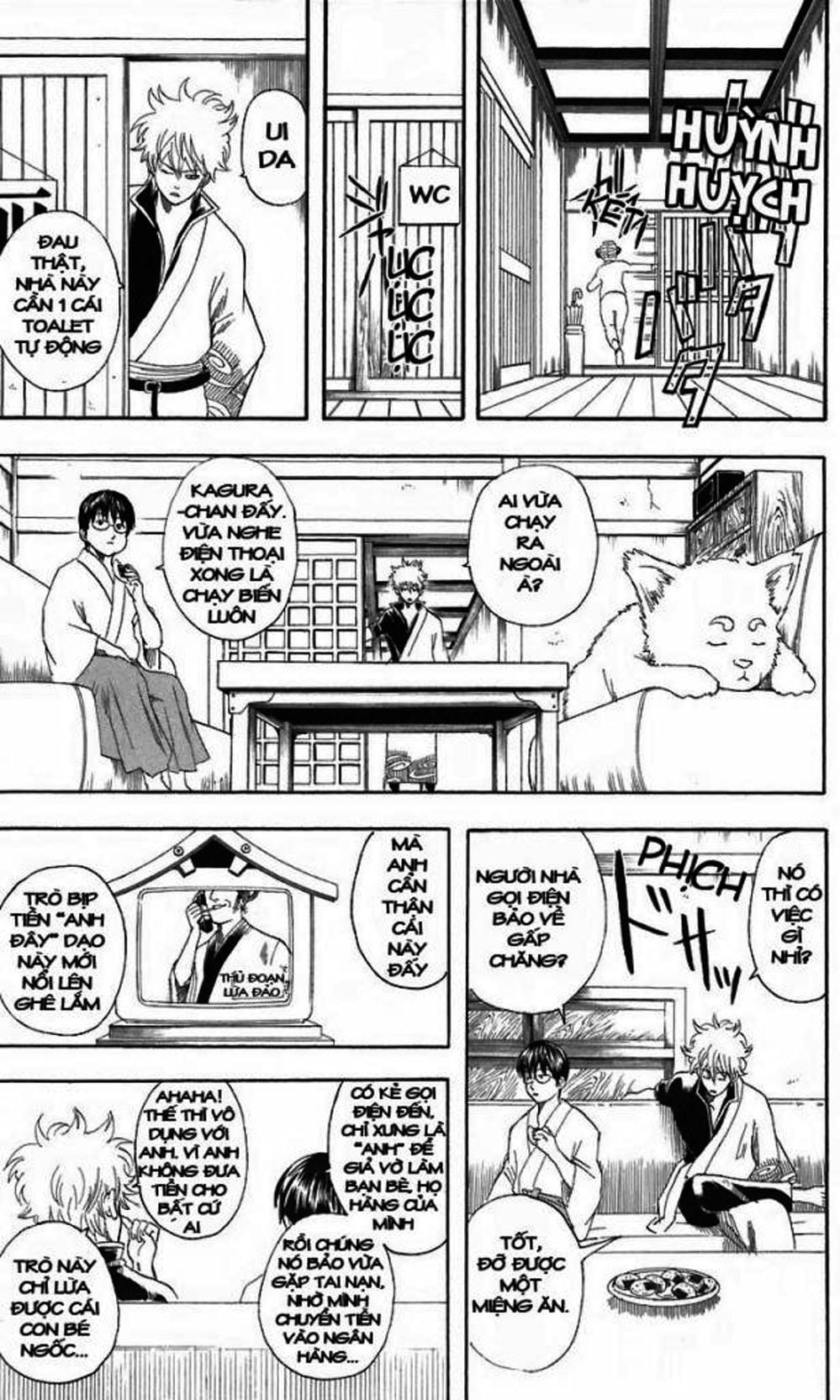 Truyện Tranh Gintama Linh Hồn Bạc: Luật Lệ Đặt Ra Là Để Phá Bỏ trang 7