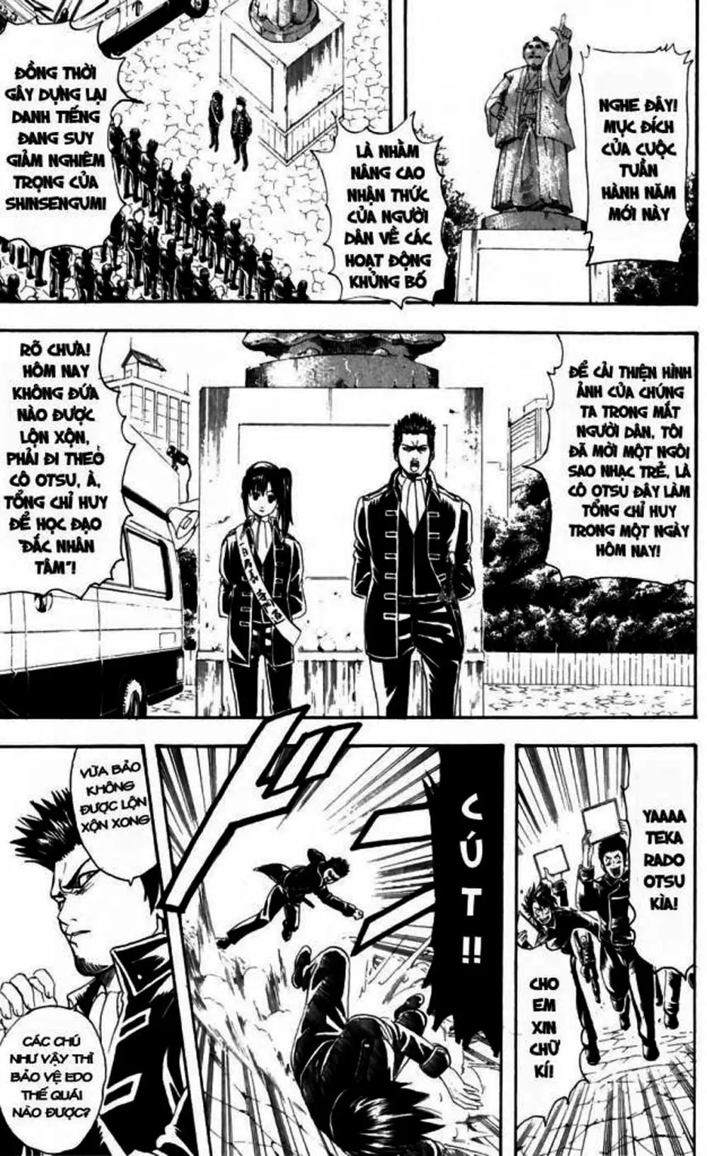 Truyện Tranh Gintama Linh Hồn Bạc: Luật Lệ Đặt Ra Là Để Phá Bỏ trang 7