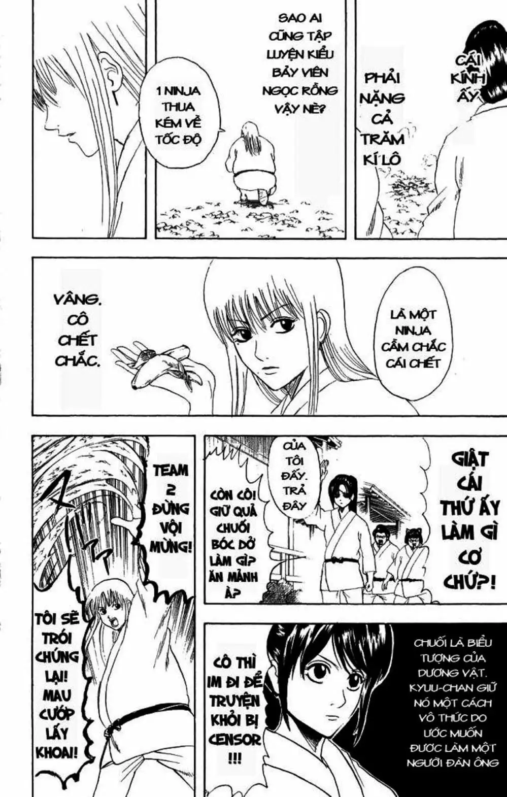 Truyện Tranh Gintama Linh Hồn Bạc: Luật Lệ Đặt Ra Là Để Phá Bỏ trang 7