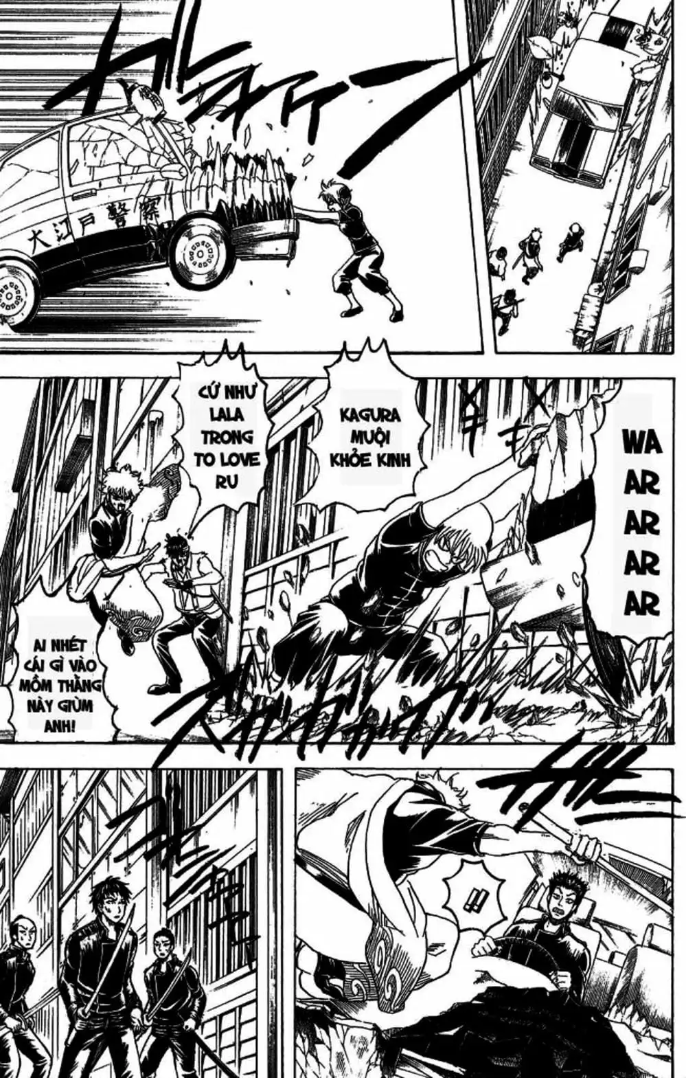 Truyện Tranh Gintama Linh Hồn Bạc: Luật Lệ Đặt Ra Là Để Phá Bỏ trang 7