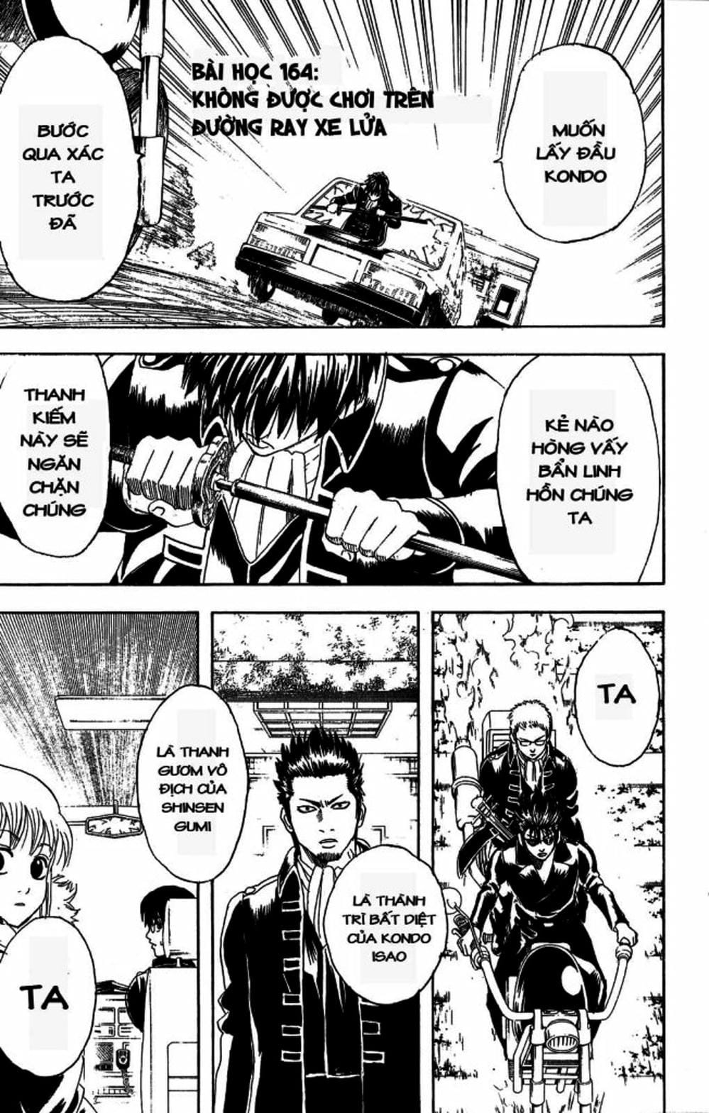 Truyện Tranh Gintama Linh Hồn Bạc: Luật Lệ Đặt Ra Là Để Phá Bỏ trang 7