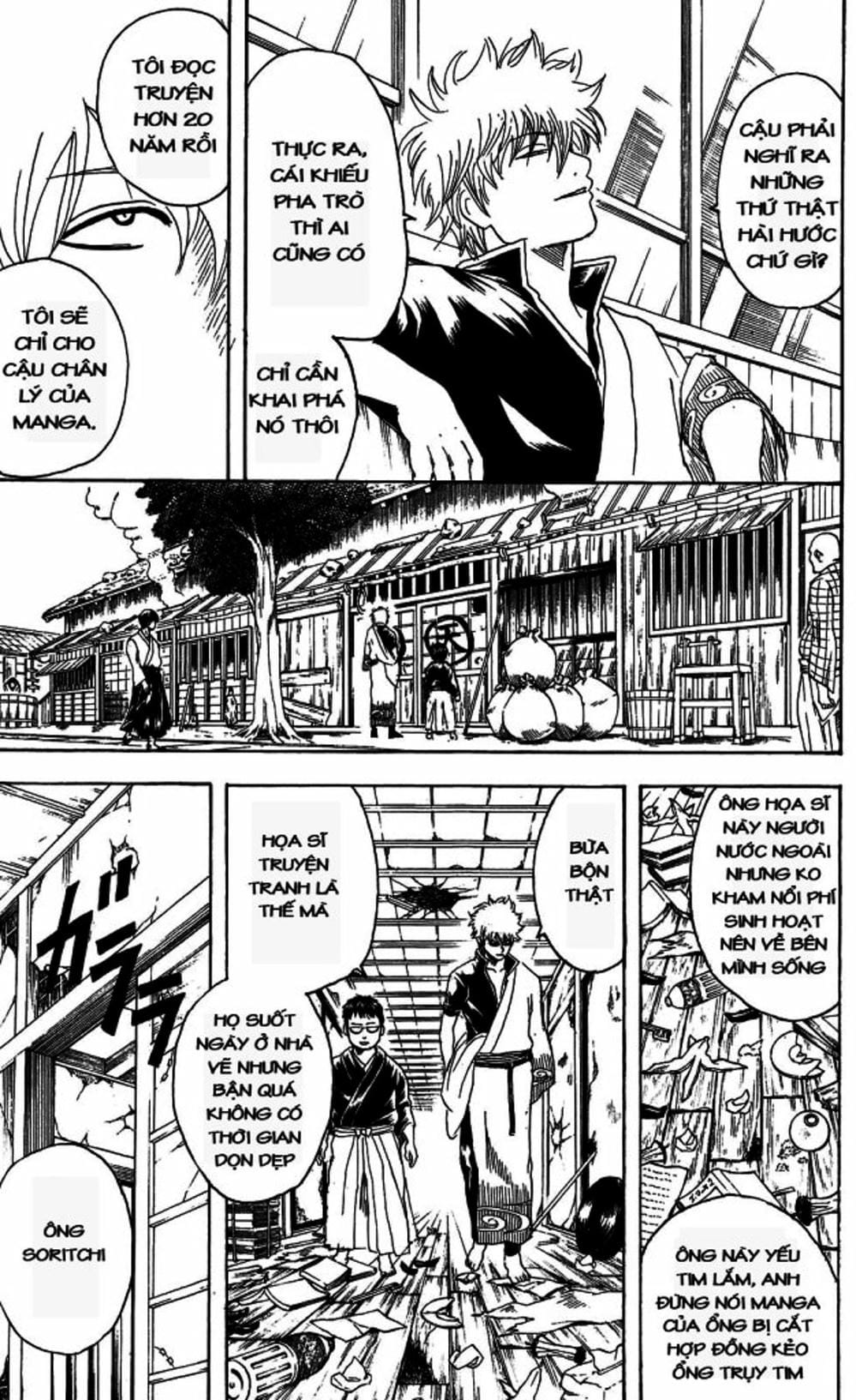 Truyện Tranh Gintama Linh Hồn Bạc: Luật Lệ Đặt Ra Là Để Phá Bỏ trang 7