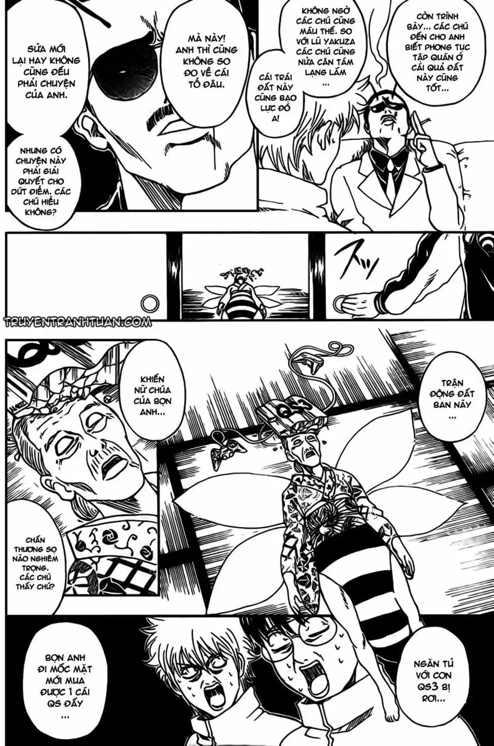 Truyện Tranh Gintama Linh Hồn Bạc: Luật Lệ Đặt Ra Là Để Phá Bỏ trang 7