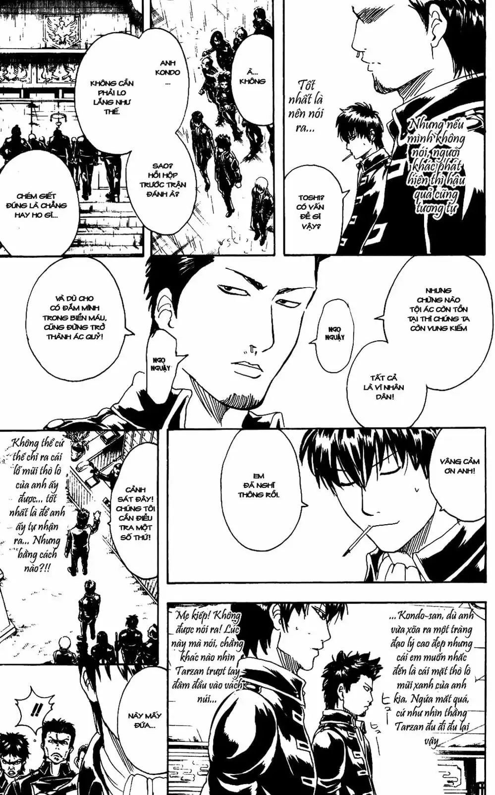 Truyện Tranh Gintama Linh Hồn Bạc: Luật Lệ Đặt Ra Là Để Phá Bỏ trang 7
