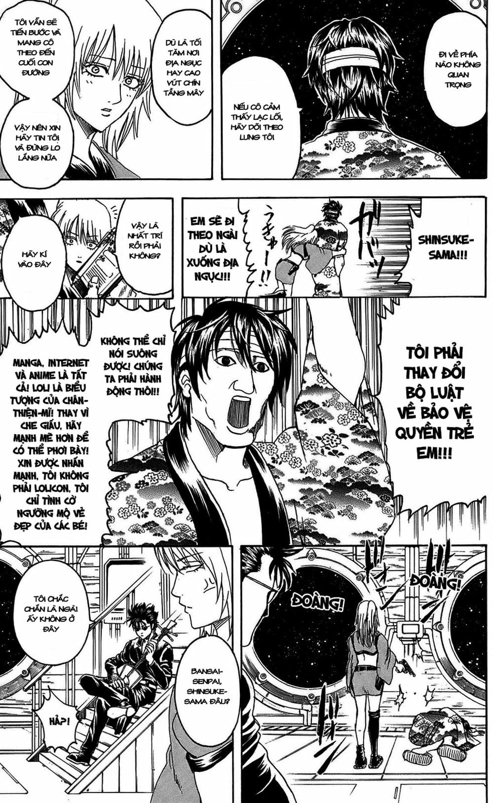 Truyện Tranh Gintama Linh Hồn Bạc: Luật Lệ Đặt Ra Là Để Phá Bỏ trang 7