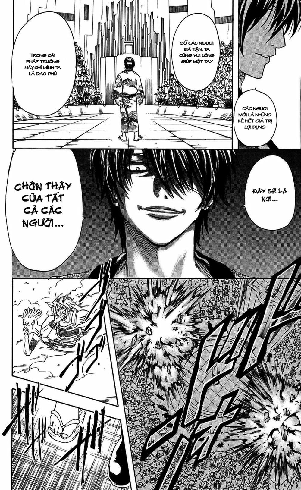 Truyện Tranh Gintama Linh Hồn Bạc: Luật Lệ Đặt Ra Là Để Phá Bỏ trang 7