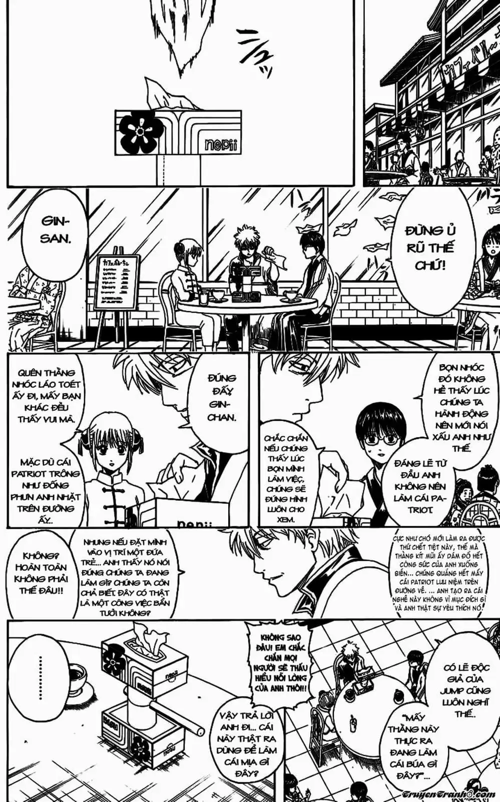 Truyện Tranh Gintama Linh Hồn Bạc: Luật Lệ Đặt Ra Là Để Phá Bỏ trang 7