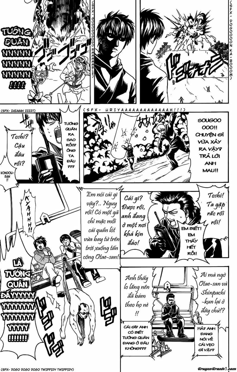 Truyện Tranh Gintama Linh Hồn Bạc: Luật Lệ Đặt Ra Là Để Phá Bỏ trang 7