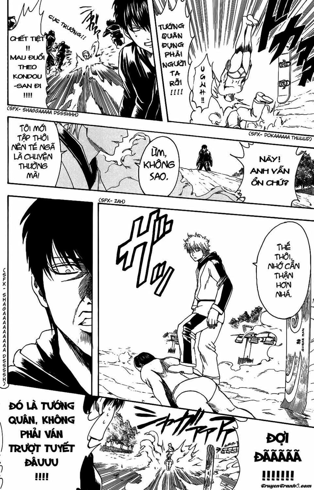 Truyện Tranh Gintama Linh Hồn Bạc: Luật Lệ Đặt Ra Là Để Phá Bỏ trang 7