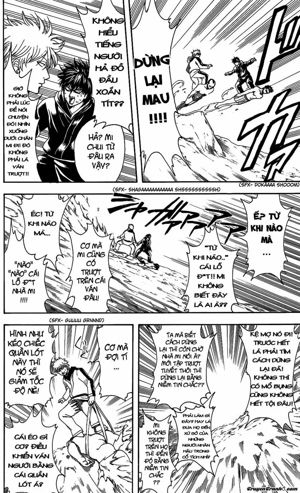 Truyện Tranh Gintama Linh Hồn Bạc: Luật Lệ Đặt Ra Là Để Phá Bỏ trang 7