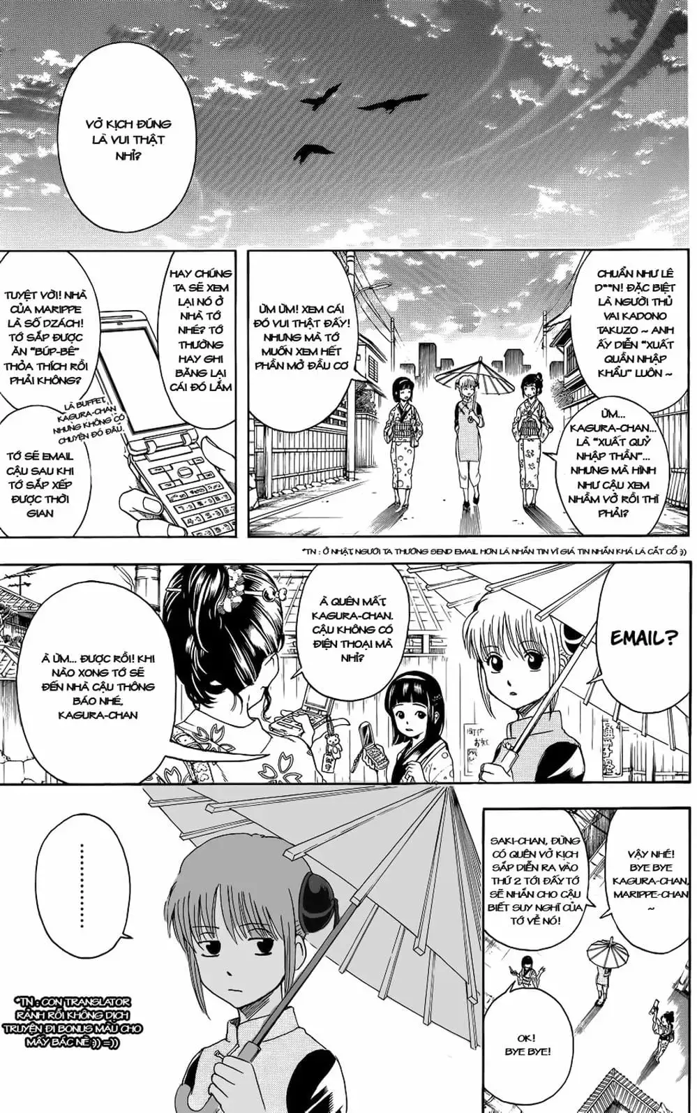 Truyện Tranh Gintama Linh Hồn Bạc: Luật Lệ Đặt Ra Là Để Phá Bỏ trang 7