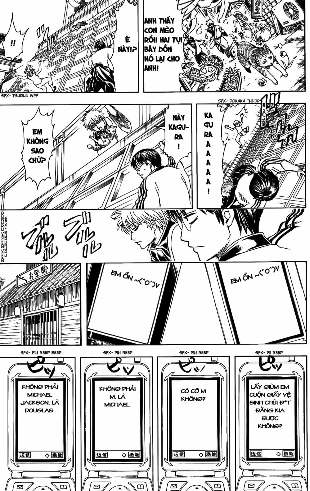 Truyện Tranh Gintama Linh Hồn Bạc: Luật Lệ Đặt Ra Là Để Phá Bỏ trang 7