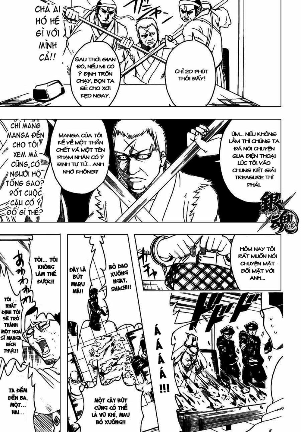 Truyện Tranh Gintama Linh Hồn Bạc: Luật Lệ Đặt Ra Là Để Phá Bỏ trang 7