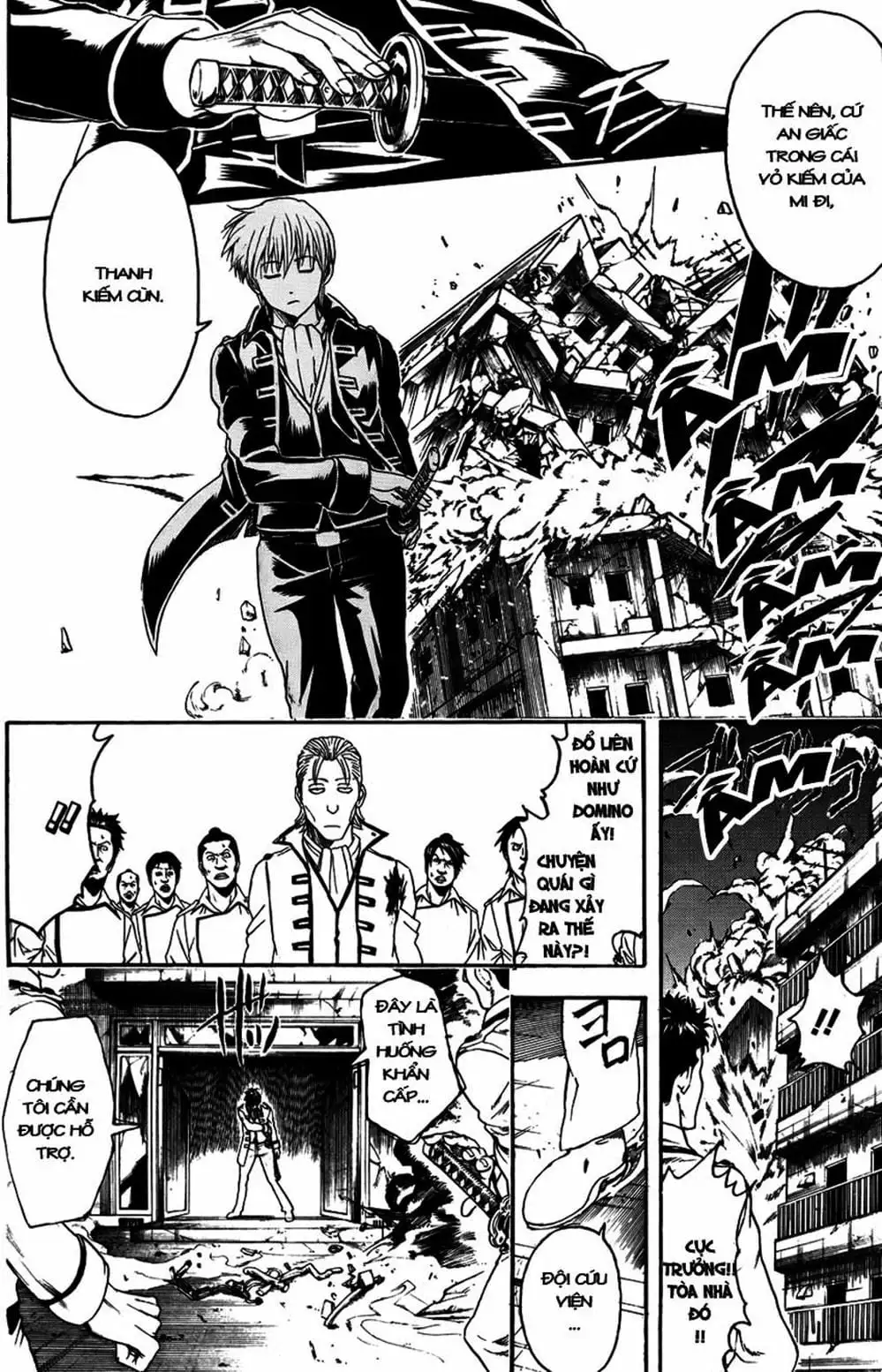 Truyện Tranh Gintama Linh Hồn Bạc: Luật Lệ Đặt Ra Là Để Phá Bỏ trang 7