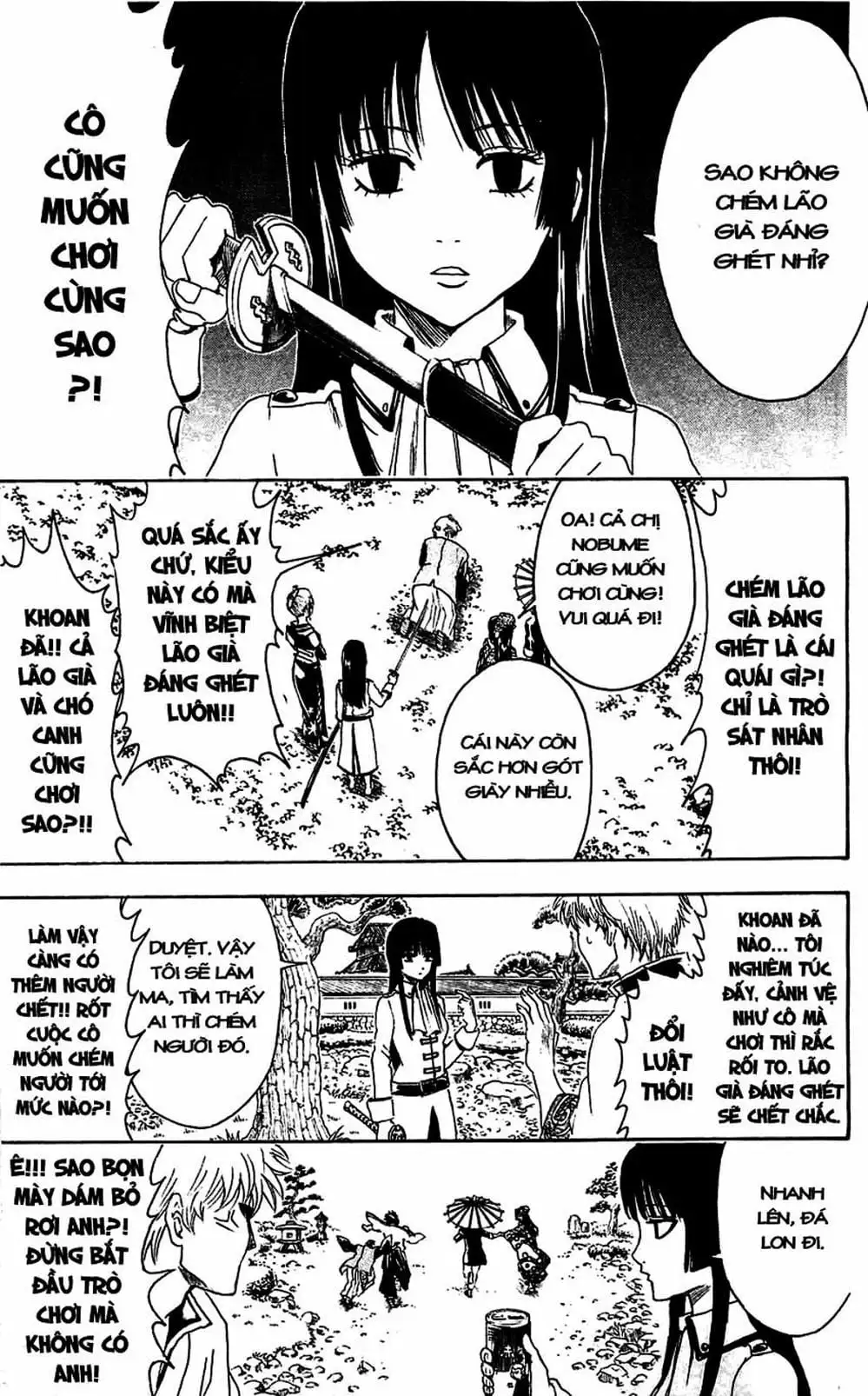 Truyện Tranh Gintama Linh Hồn Bạc: Luật Lệ Đặt Ra Là Để Phá Bỏ trang 7