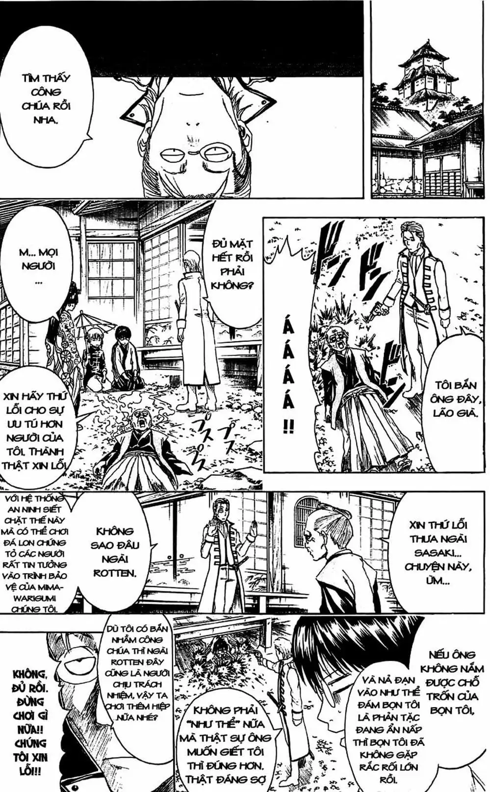 Truyện Tranh Gintama Linh Hồn Bạc: Luật Lệ Đặt Ra Là Để Phá Bỏ trang 7