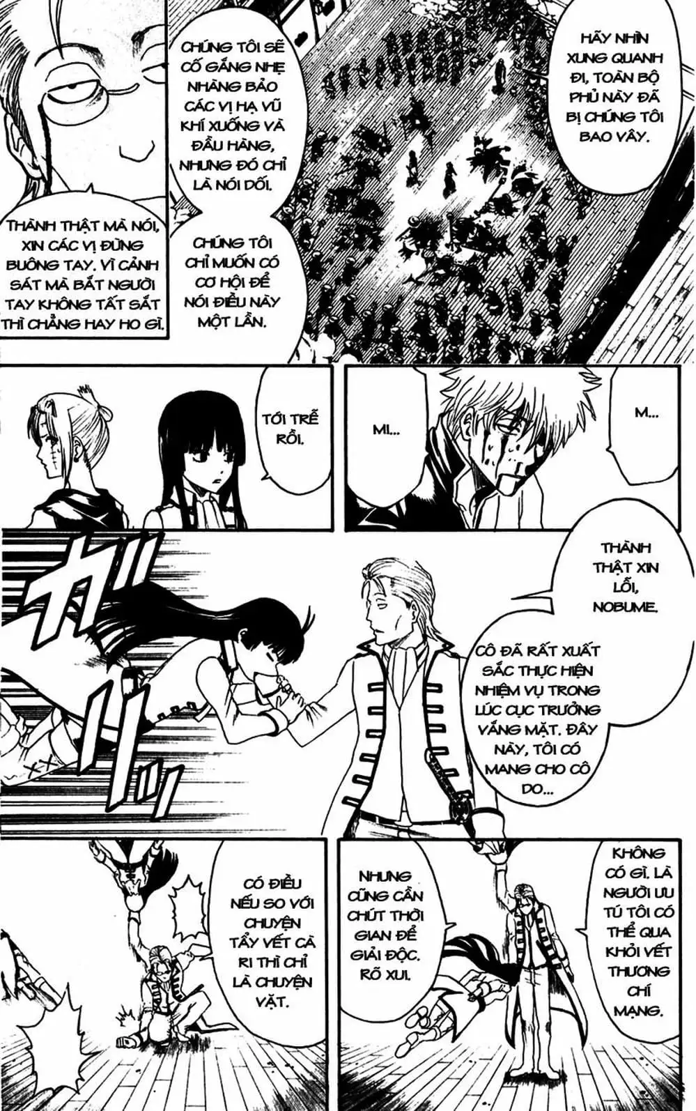 Truyện Tranh Gintama Linh Hồn Bạc: Luật Lệ Đặt Ra Là Để Phá Bỏ trang 7