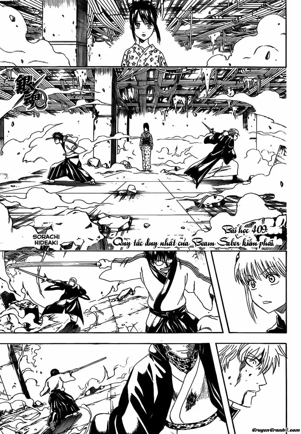 Truyện Tranh Gintama Linh Hồn Bạc: Luật Lệ Đặt Ra Là Để Phá Bỏ trang 7
