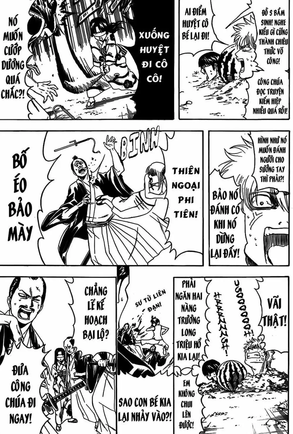 Truyện Tranh Gintama Linh Hồn Bạc: Luật Lệ Đặt Ra Là Để Phá Bỏ trang 7