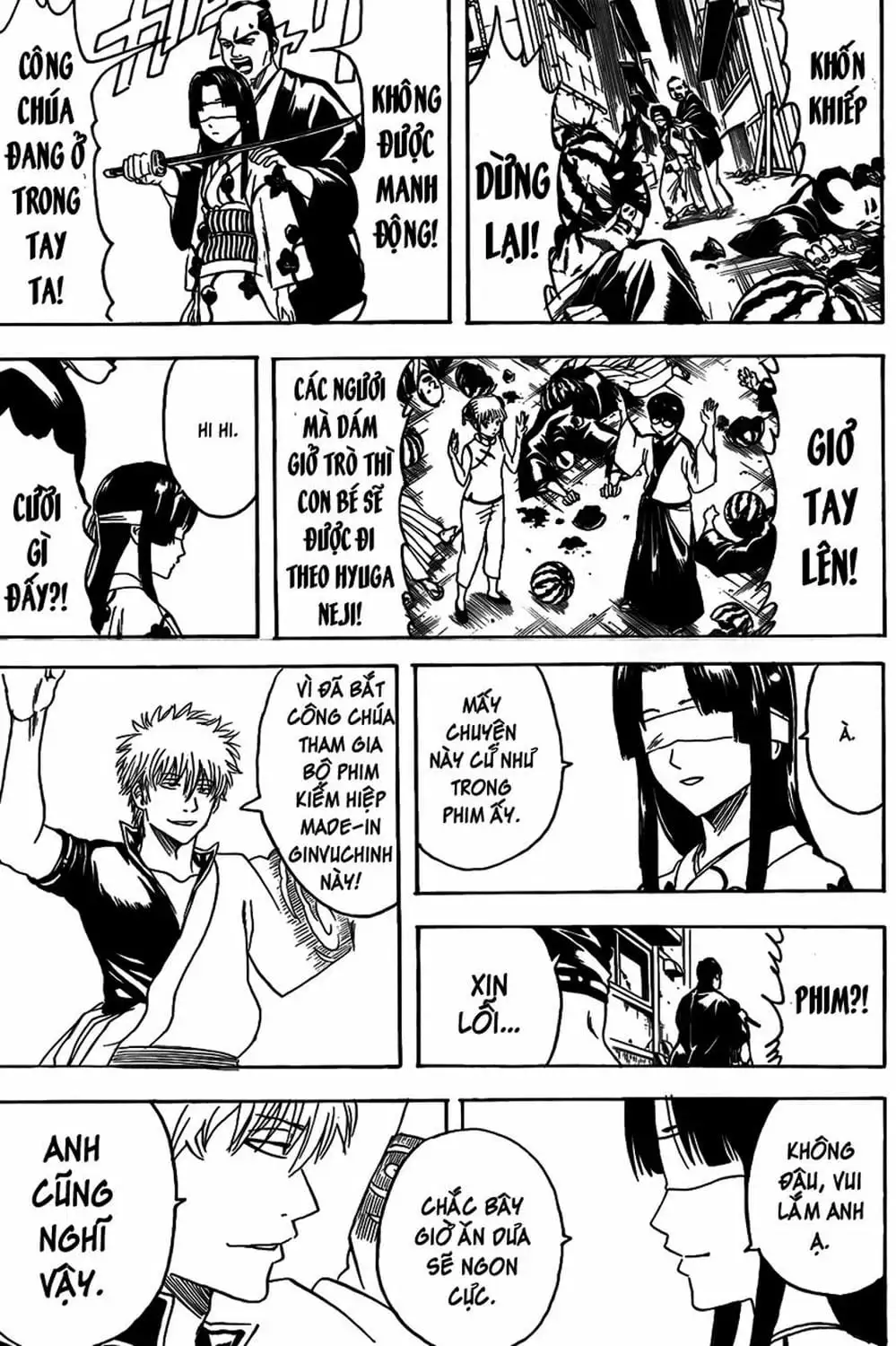 Truyện Tranh Gintama Linh Hồn Bạc: Luật Lệ Đặt Ra Là Để Phá Bỏ trang 7