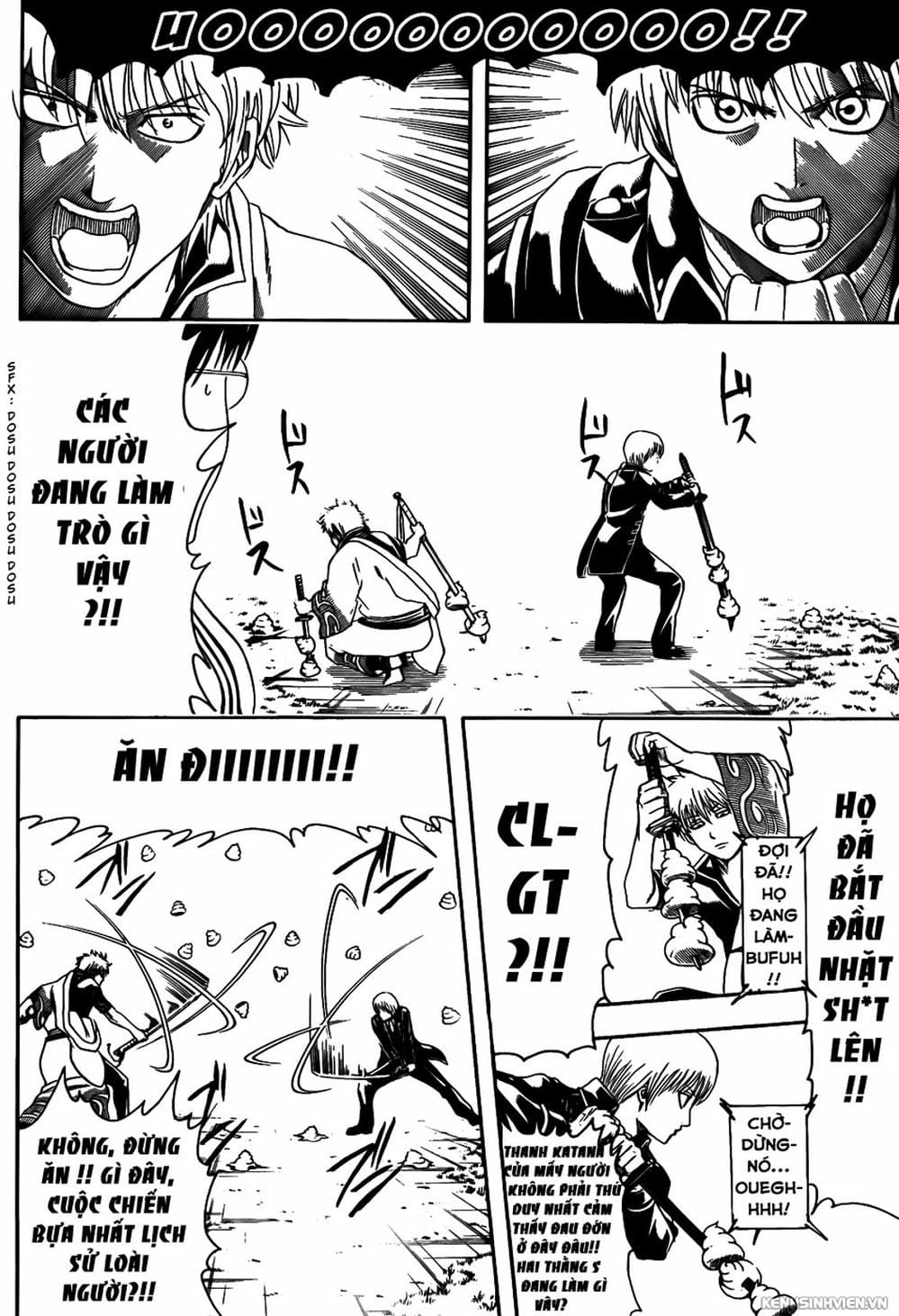Truyện Tranh Gintama Linh Hồn Bạc: Luật Lệ Đặt Ra Là Để Phá Bỏ trang 7