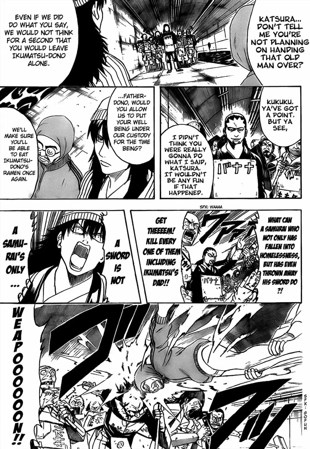 Truyện Tranh Gintama Linh Hồn Bạc: Luật Lệ Đặt Ra Là Để Phá Bỏ trang 7