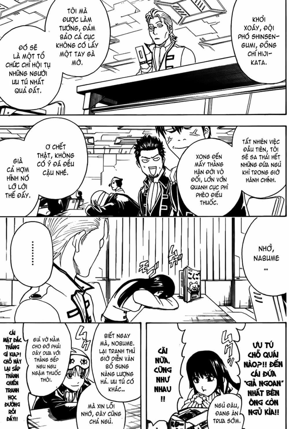 Truyện Tranh Gintama Linh Hồn Bạc: Luật Lệ Đặt Ra Là Để Phá Bỏ trang 7