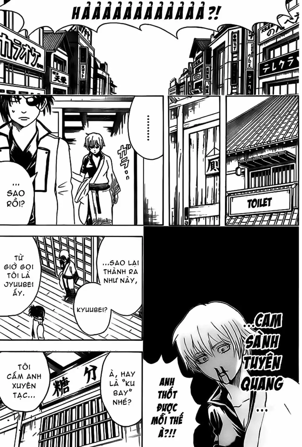 Truyện Tranh Gintama Linh Hồn Bạc: Luật Lệ Đặt Ra Là Để Phá Bỏ trang 7